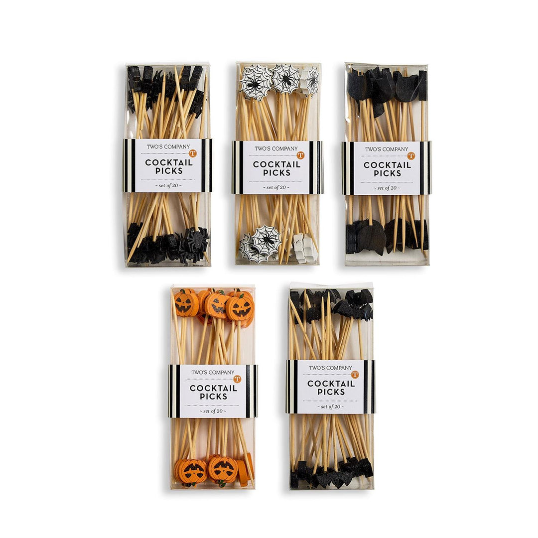Halloween Spirited Cocktail Picks