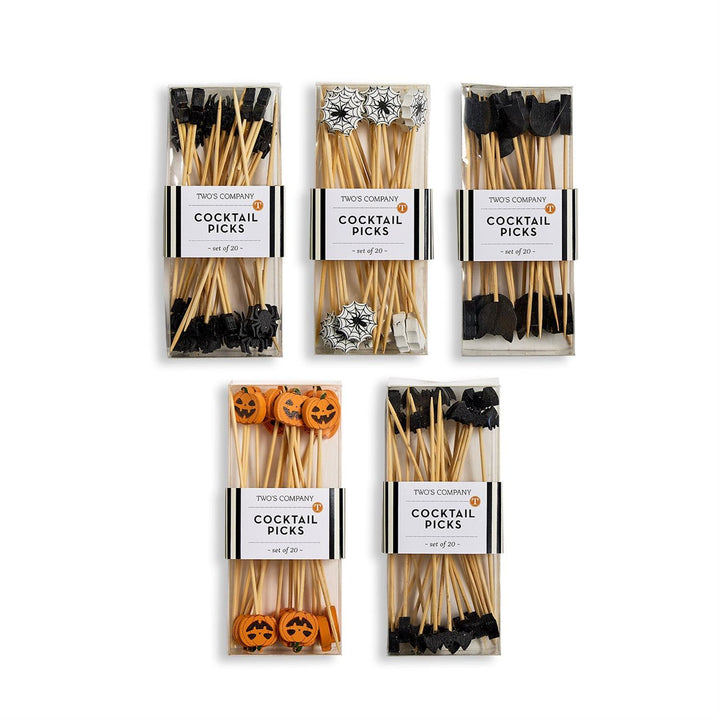 Halloween Spirited Cocktail Picks