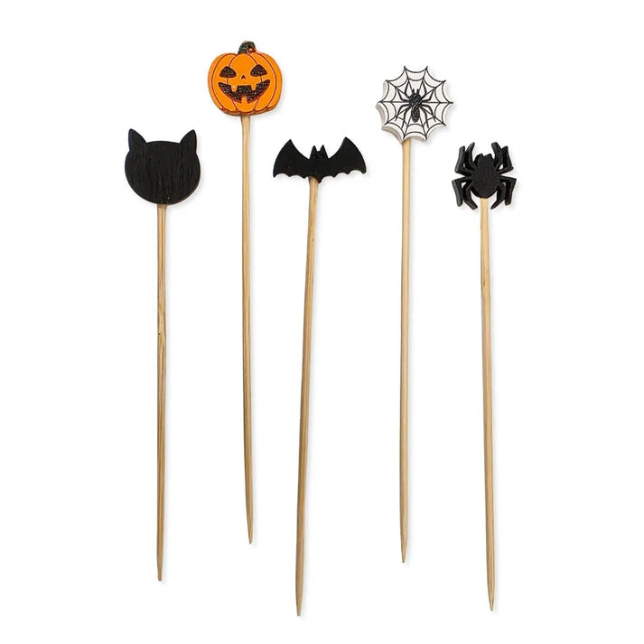 Halloween Spirited Cocktail Picks