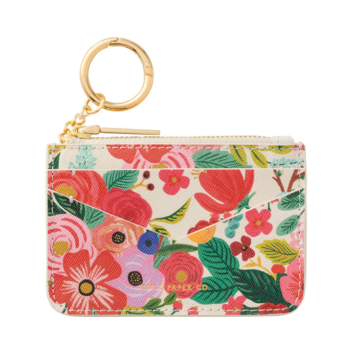Rifle Paper Co. Garden Party Key Ring Card Case