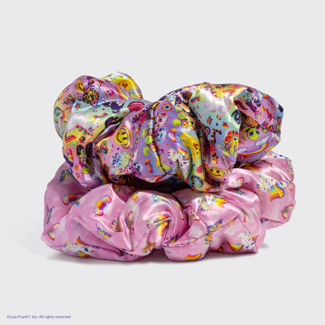 Lisa Frank X Kitsch Satin Pillow Scrunchies®