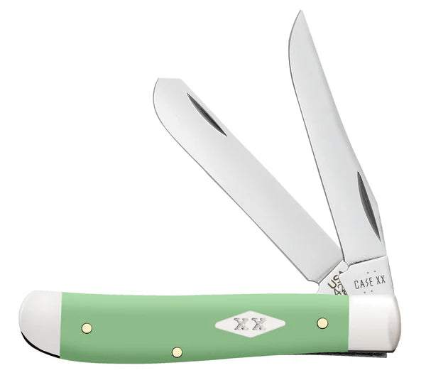 Case Knives Smooth Mint Green Synthetic Mini Trapper