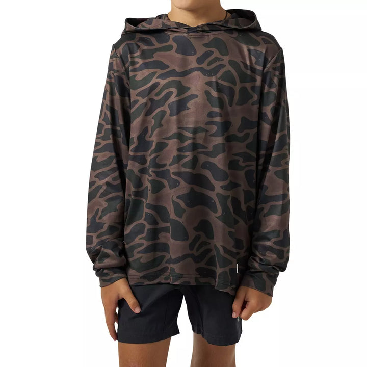 Burlebo Kid's Bendita Camo Performance Hoodie