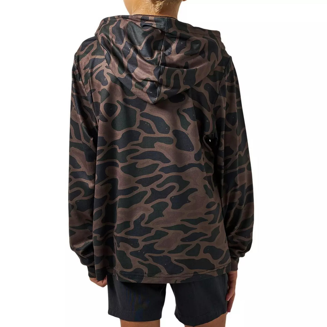 Burlebo Kid's Bendita Camo Performance Hoodie