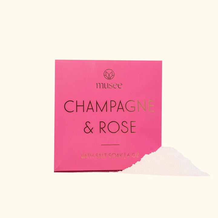 Musee Mini Bath Soak Champagne Rose