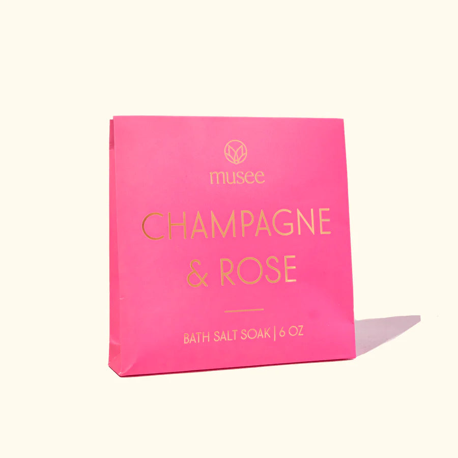 Musee Mini Bath Soak Champagne Rose