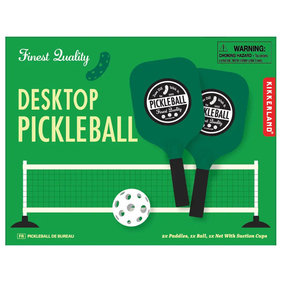 Kikkerland Design Desktop Pickleball