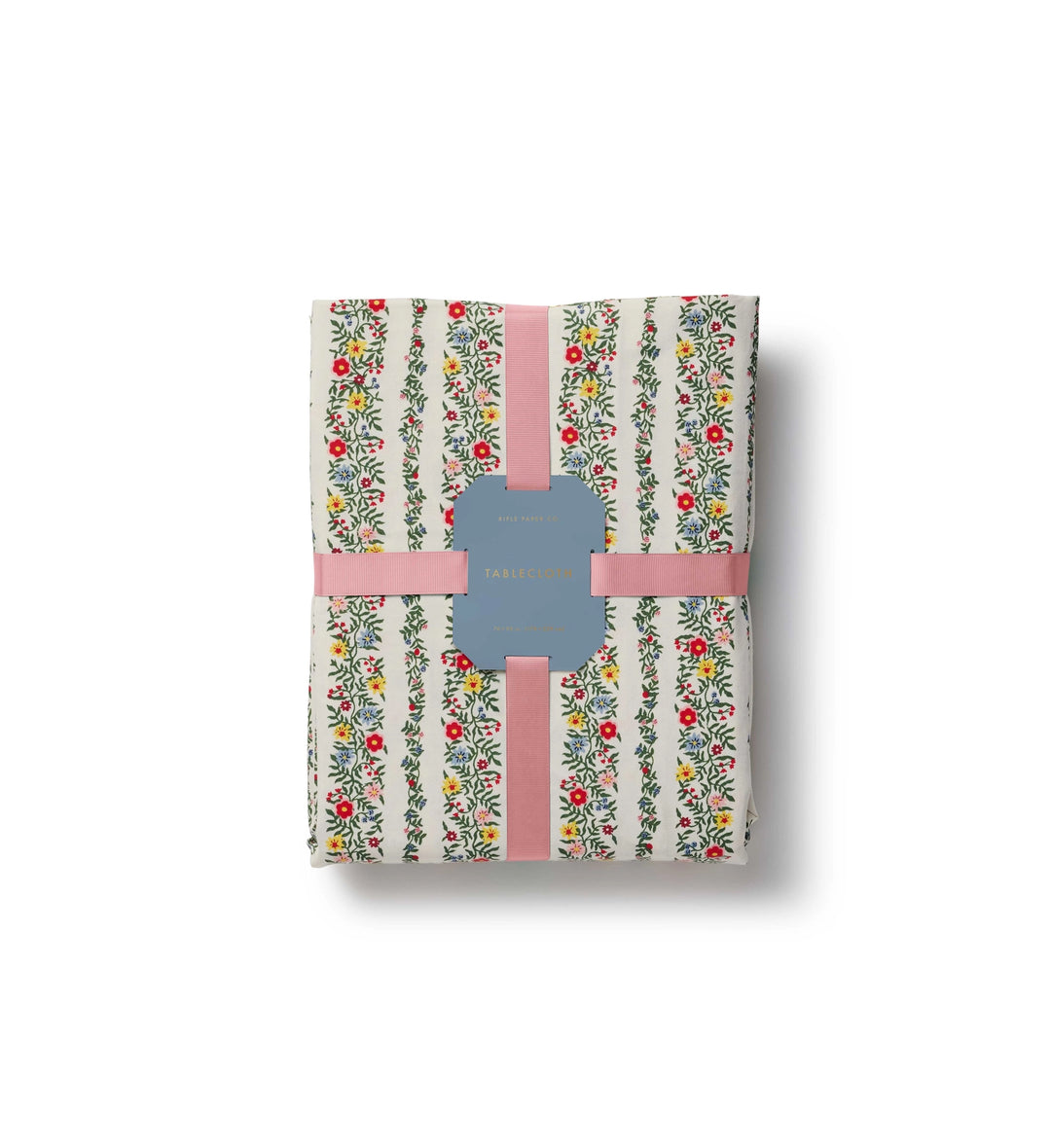 Rifle Paper Co. Rosette Stripe Cotton Tablecloth