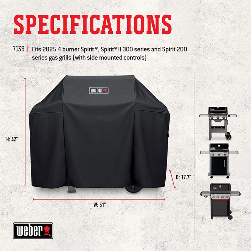 Weber Spirit 300 Series Grill Cover