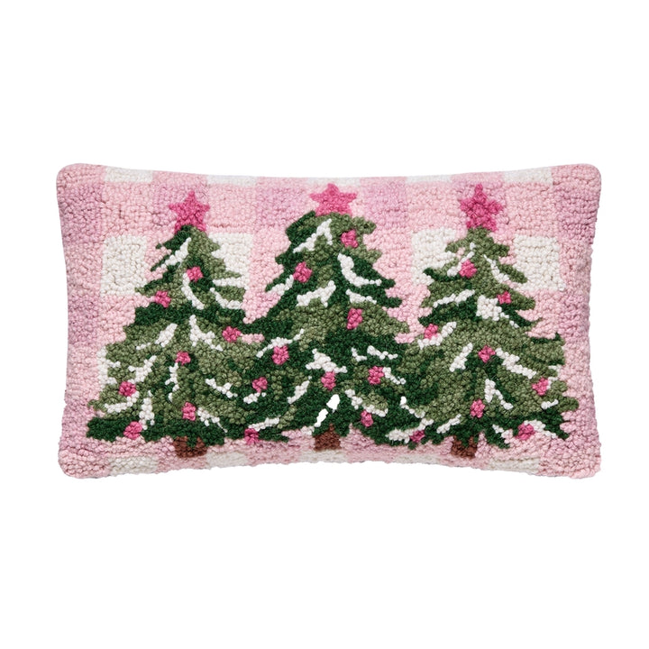 Pecking Handicrafts Whimsy Christmas Tree Hook Pillow