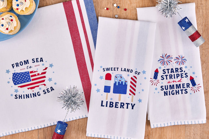 Independence Day Printed Dishtowel