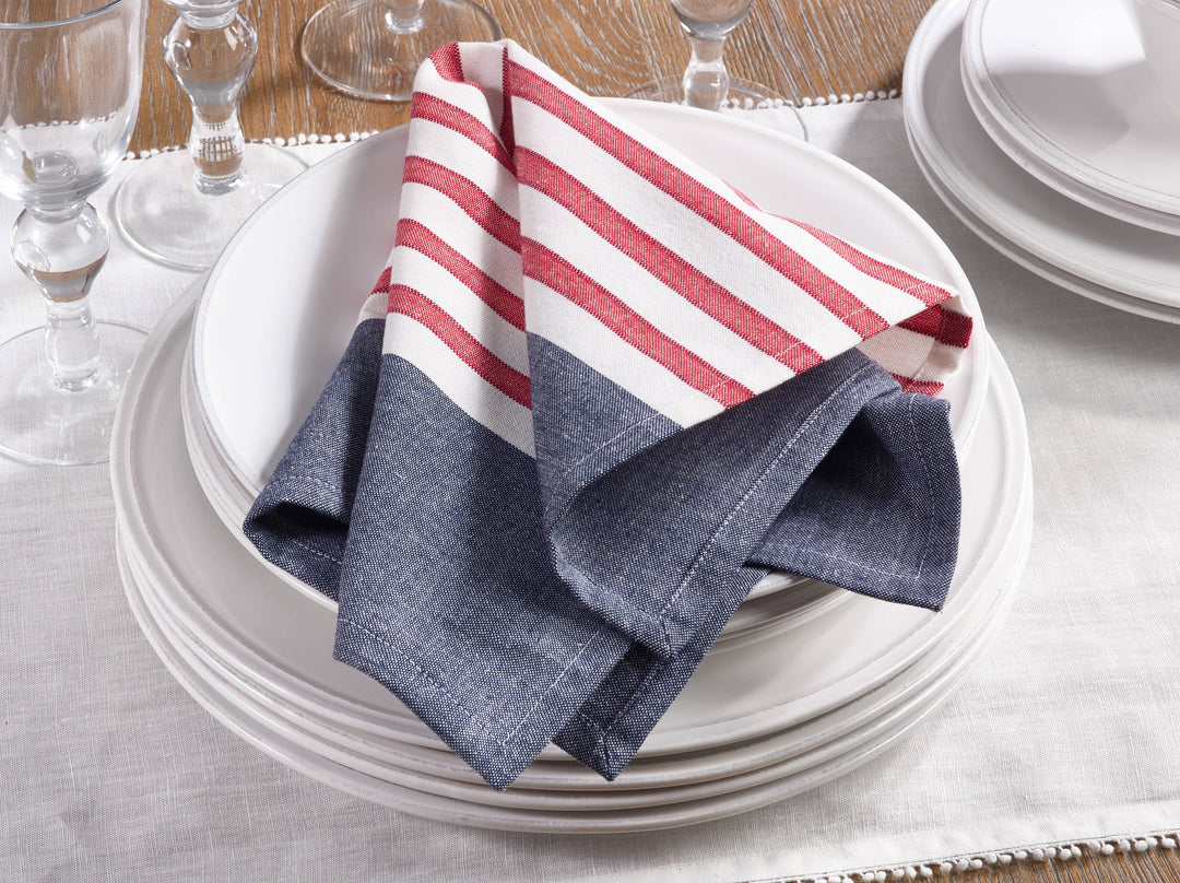 Classic USA Stripe Napkin