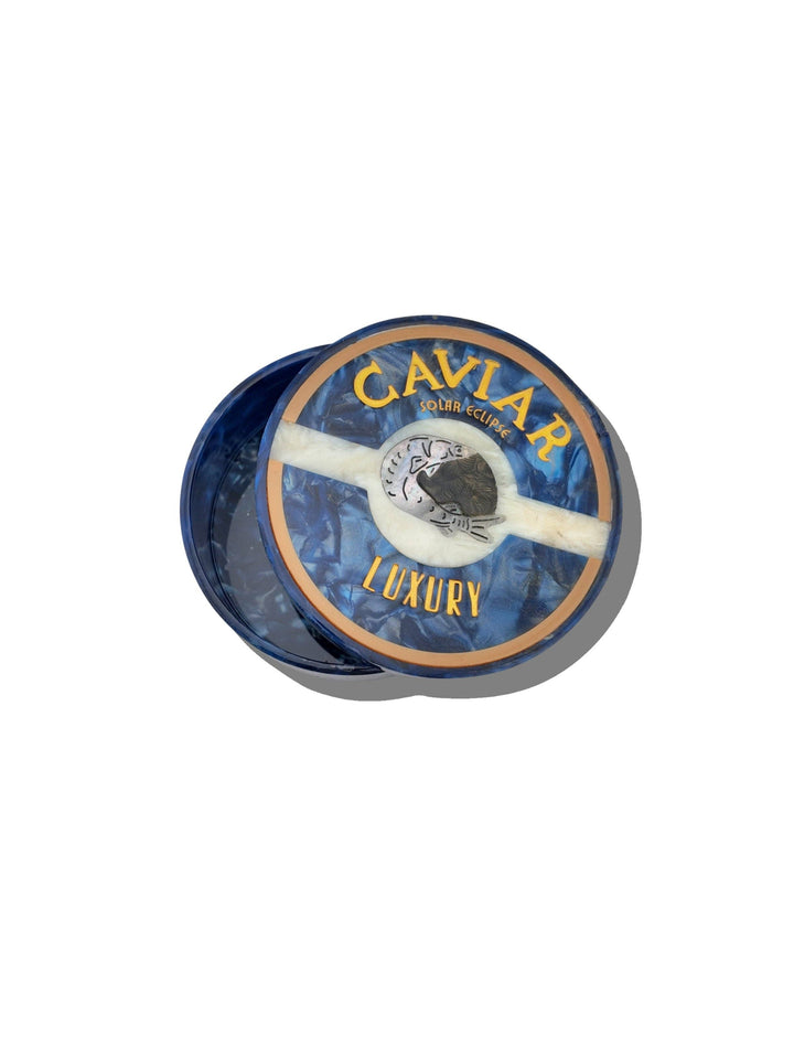 Solar Eclipse Hand-Painted Caviar Trinket Box