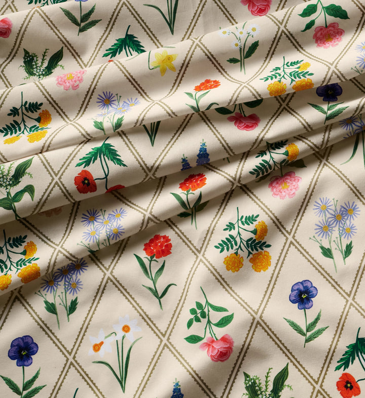 Rifle Paper Co. Garden Study Cotton Tablecloth