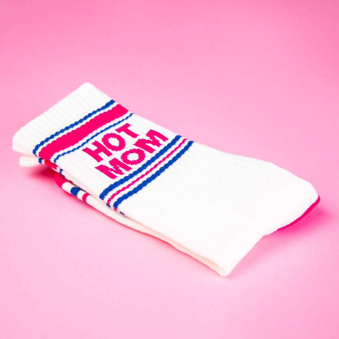 Gumball Poodle Hot Mom Crew Socks
