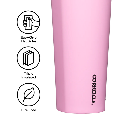 Corkcicle - Cold Cup Insulated Tumbler - Sun Soaked Pink