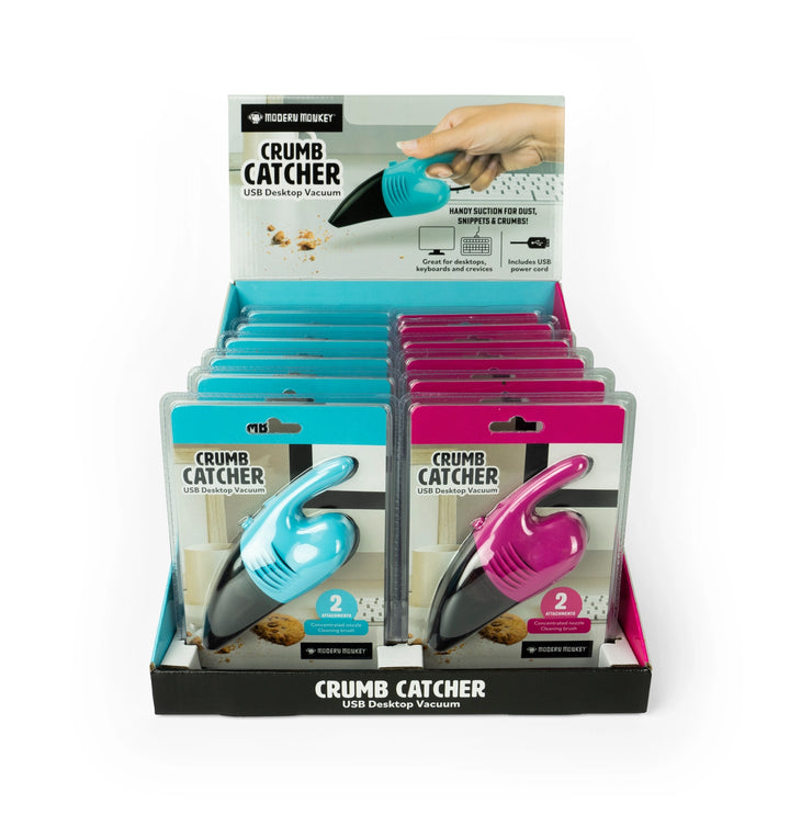 Modern Monkey Crumb Catcher Usb Desktop Vacuum (Colors May Vary)