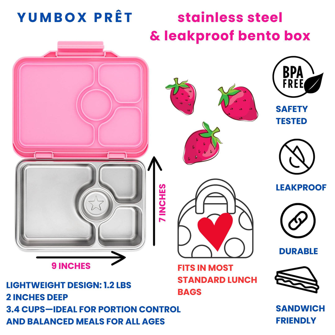 Yumbox Prêt Leakproof Stainless Steel Bento
