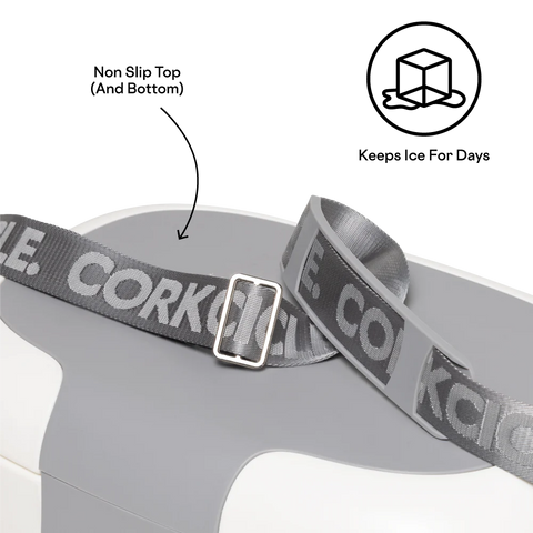 Corkcicle - Chillpod Go - Glossy White