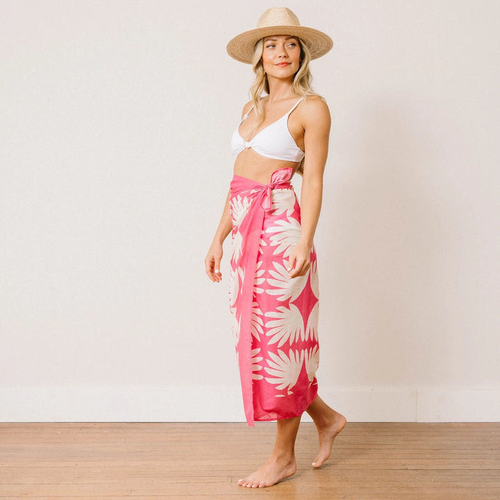 Sunshine Tienda Pink Lemonade Tile Sarong