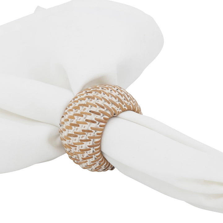 Woven Rattan Napkin Ring