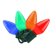 Replacement C7 Christmas Light Bulbs 4pk - Multicolored