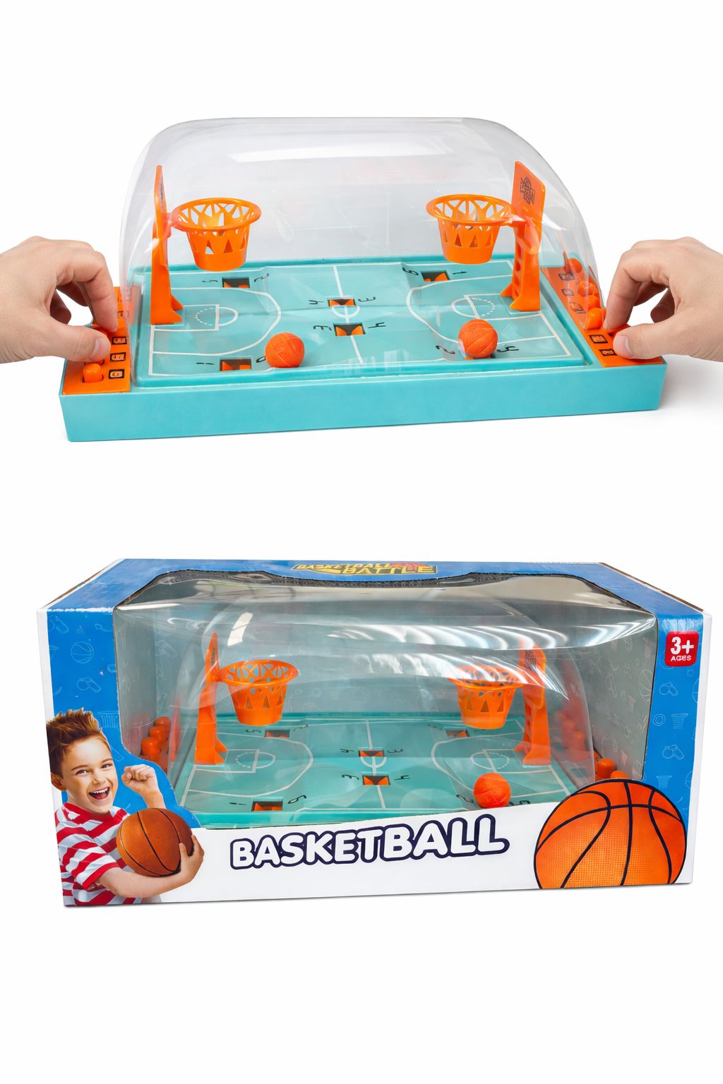 2 Player Tabletop Basketball Battle Game – Sunset & Co.
