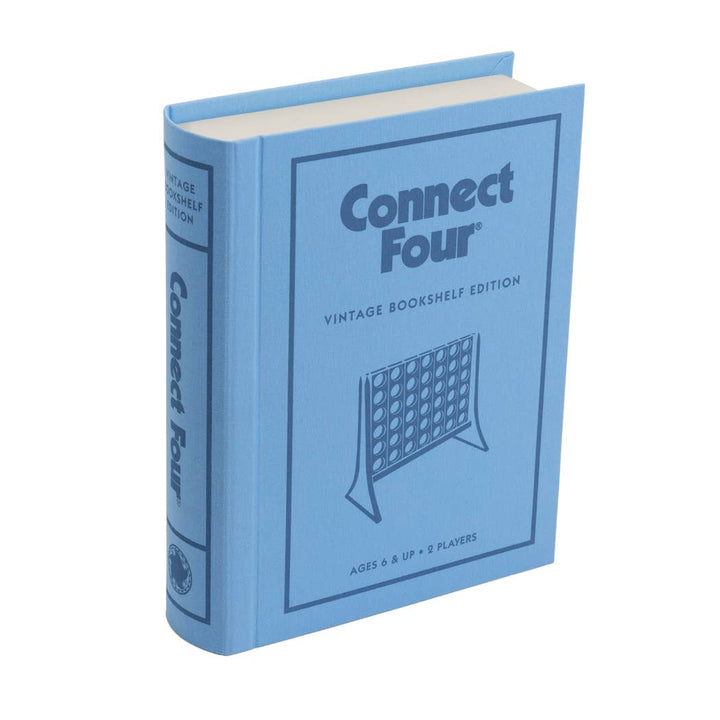 WS Game Company Connect 4 Vintage Bookshelf Edition
