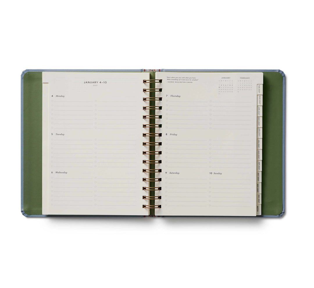 Rifle Paper Co. 2027 17-Month Academic Spiral Planner