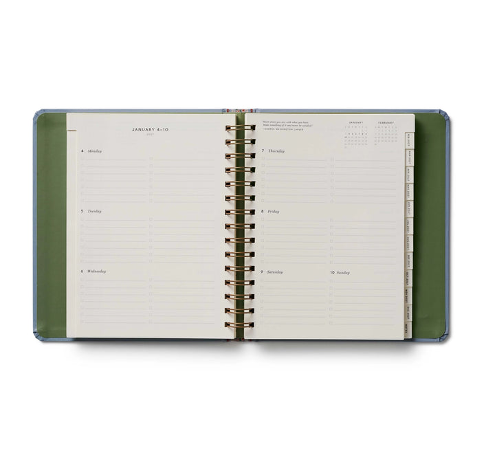 Rifle Paper Co. 2027 17-Month Academic Spiral Planner