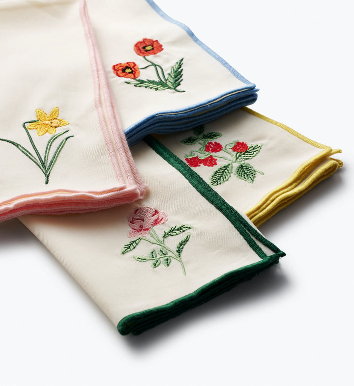 Rifle Paper Co. Garden Study Cotton Dinner Napkin