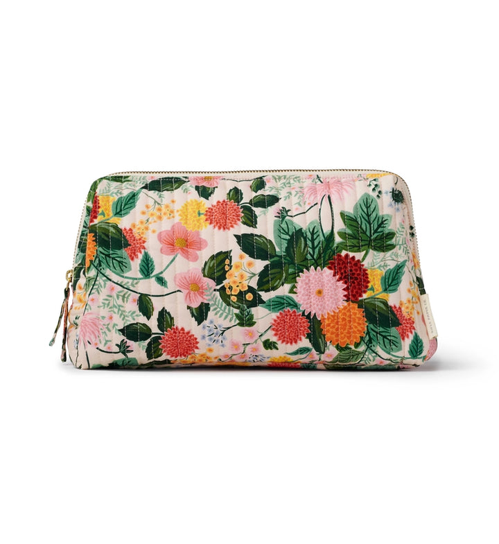 Rifle Paper Co. Quilted Cosmetic Pouch