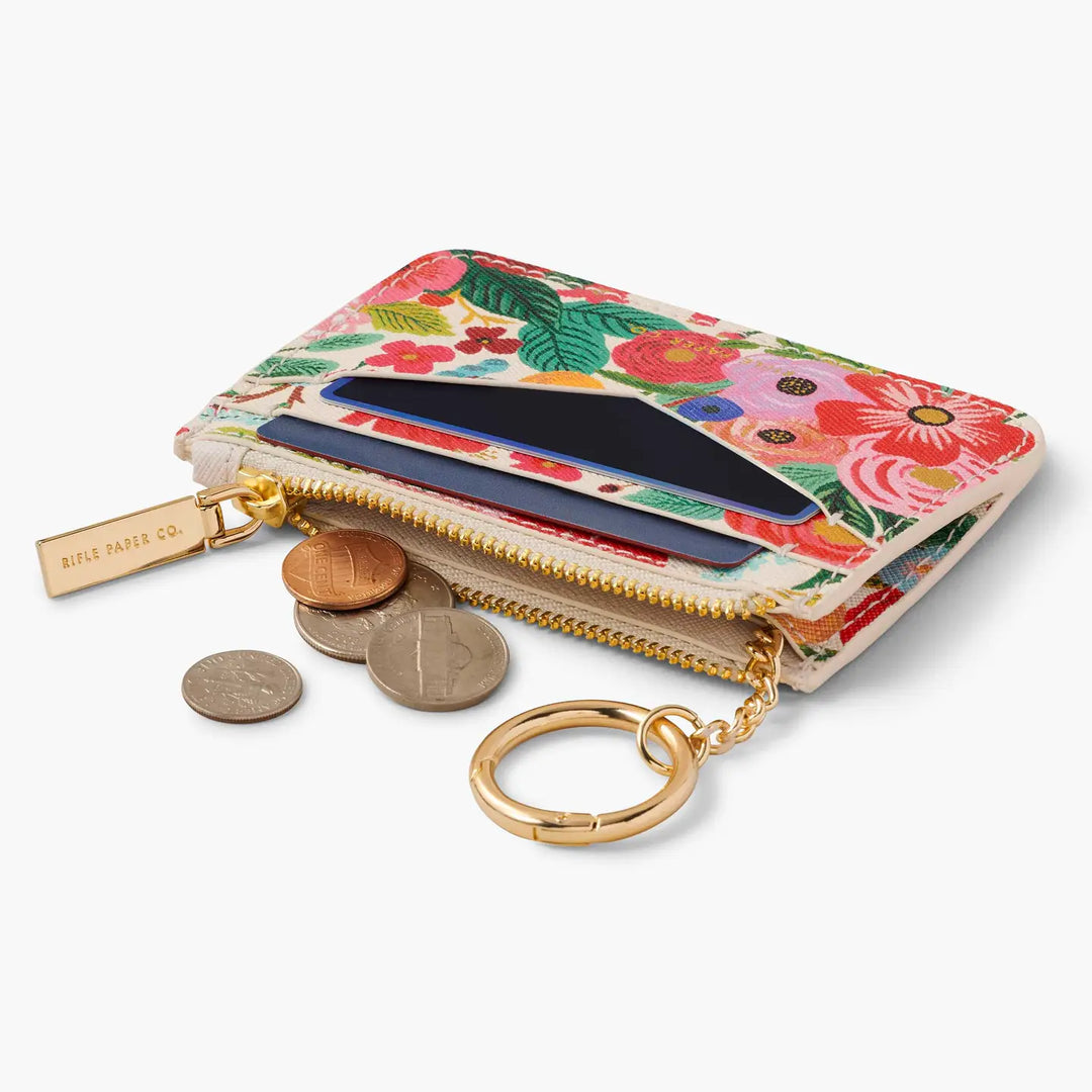 Rifle Paper Co. Garden Party Key Ring Card Case