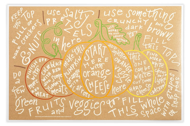 Color Box Design Pumpkin Charcuterie Cheat Sheet