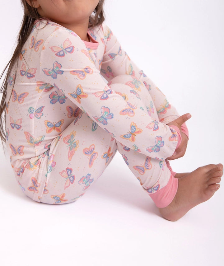 Goosies Kid's Butterfly Bliss Toddler Pajamas