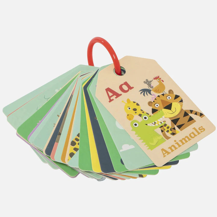 Tiber Tribe Animal ABCs Flash Cards
