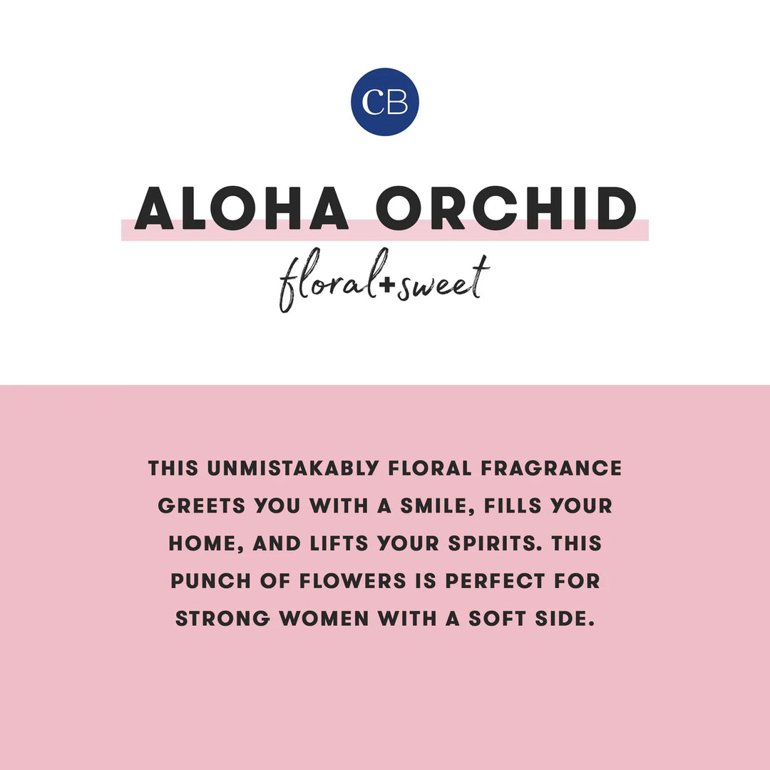 Capri Blue Aloha Orchid Blue Signature Candle