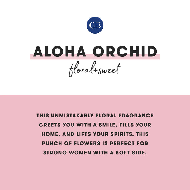 Capri Blue Aloha Orchid Blue Signature Candle