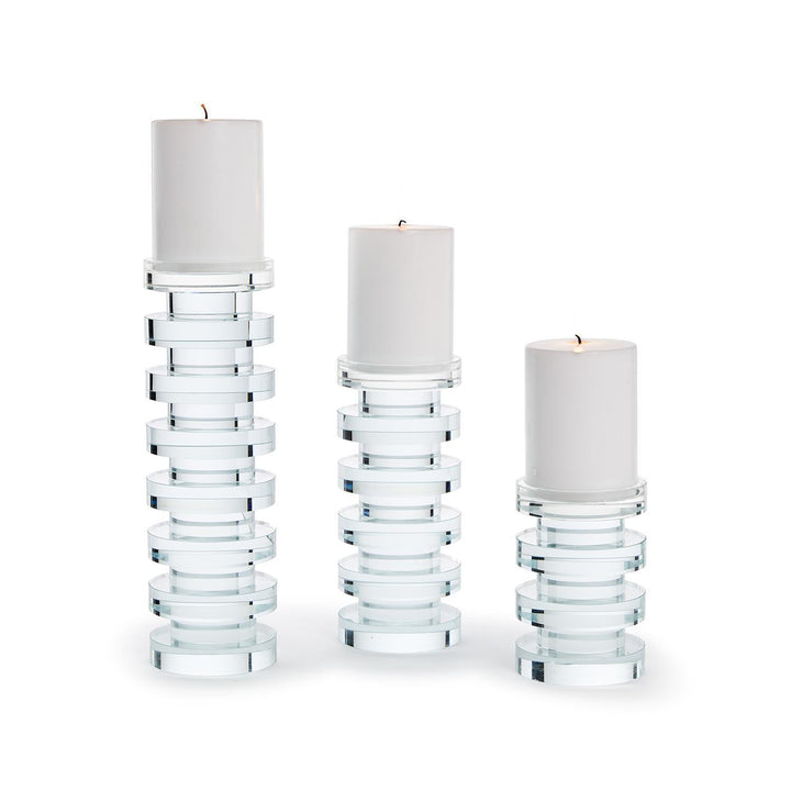 Aureole Crystal Candle Holder