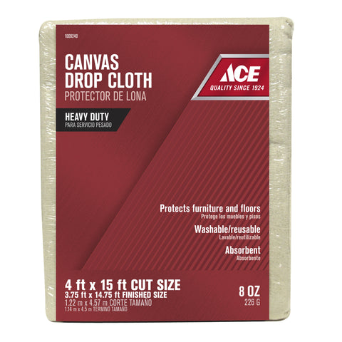 Ace - Canvas Drop Cloth - 4 x 15
