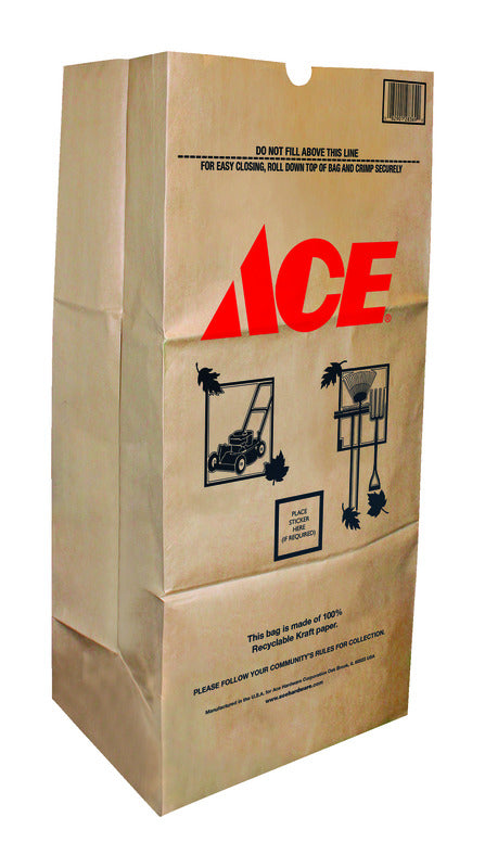 Ace Ampac 30 gal. Paper Lawn & Leaf Bags - 5 pk