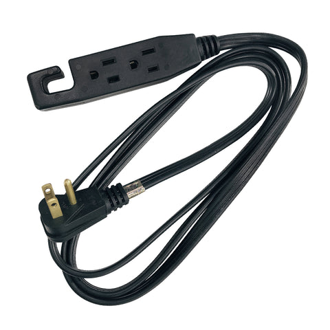 Ace Indoor 6 ft Black Extension Cord