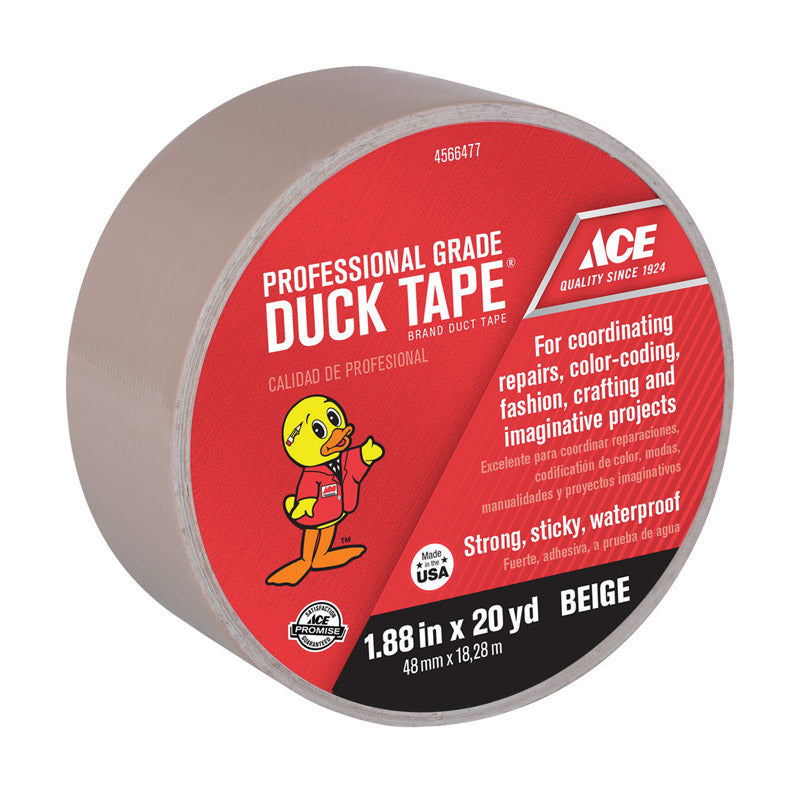 Ace Professional Grade Duck Tape - Beige