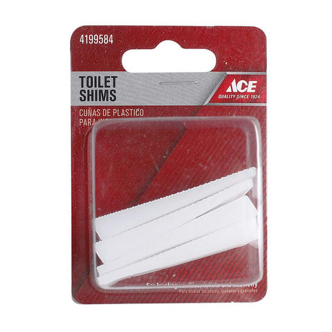 Ace Toilet Shims - White