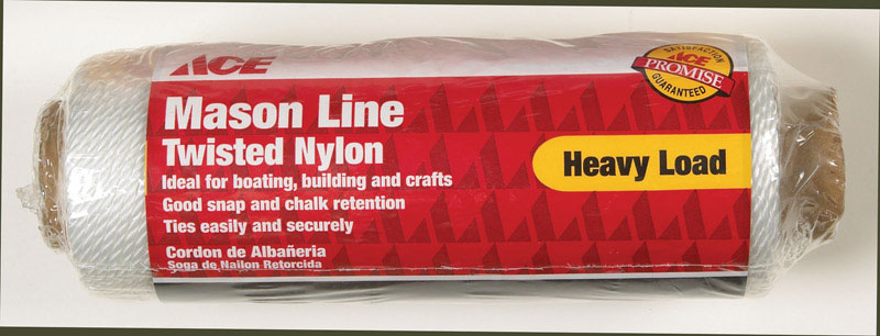 Ace Twisted Nylon Mason Line - 215 ft