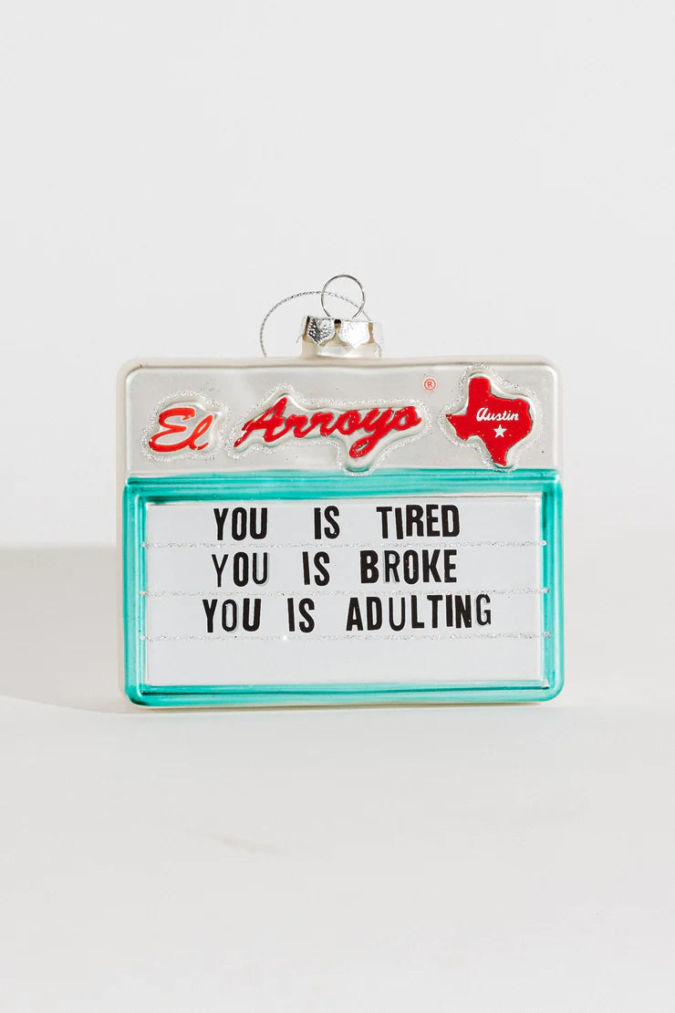 El Arroyo Marquee Ornament