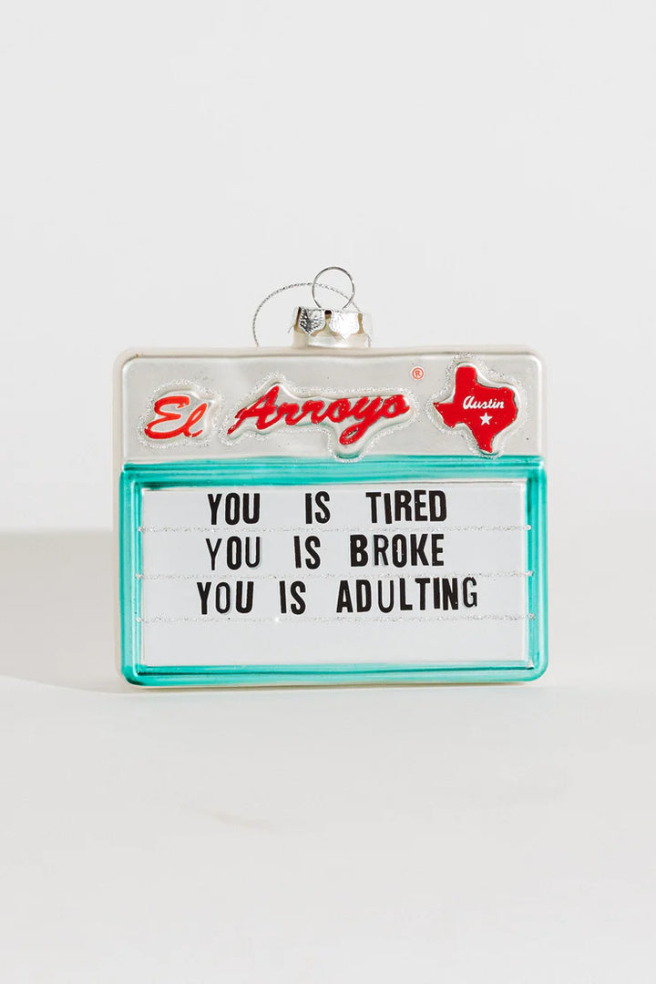 El Arroyo Marquee Ornament