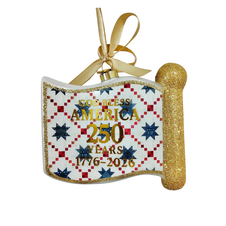 Texan Christmas America 250 Commemorative Ornament