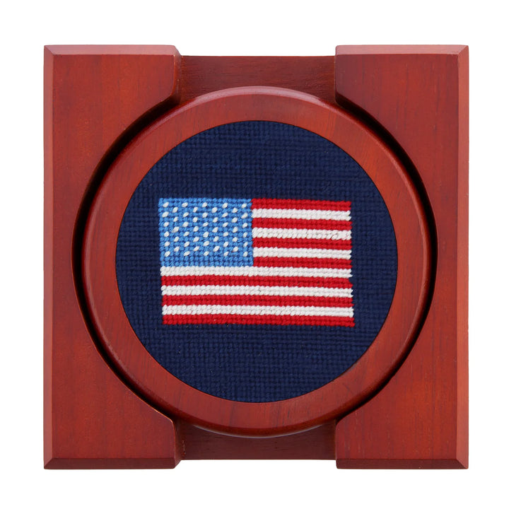 Smathers & Branson American Flag Coaster Set
