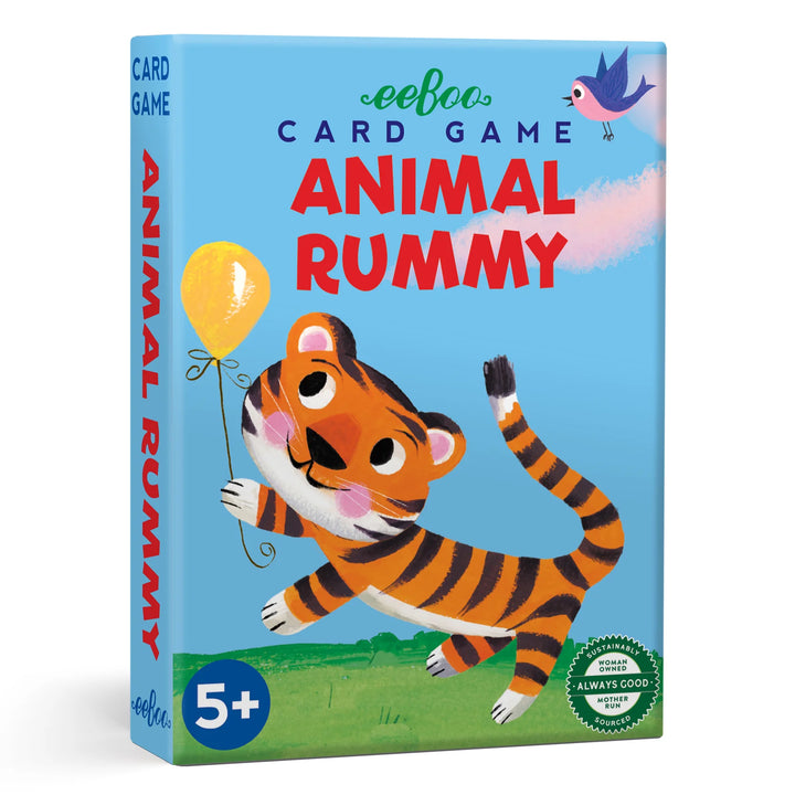 eeBoo Animal Rummy Card Game